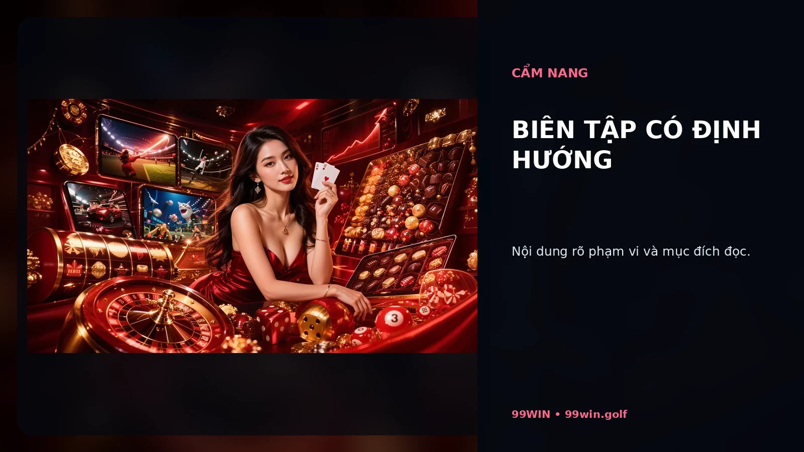 Biên tập có định hướng tại 99WIN